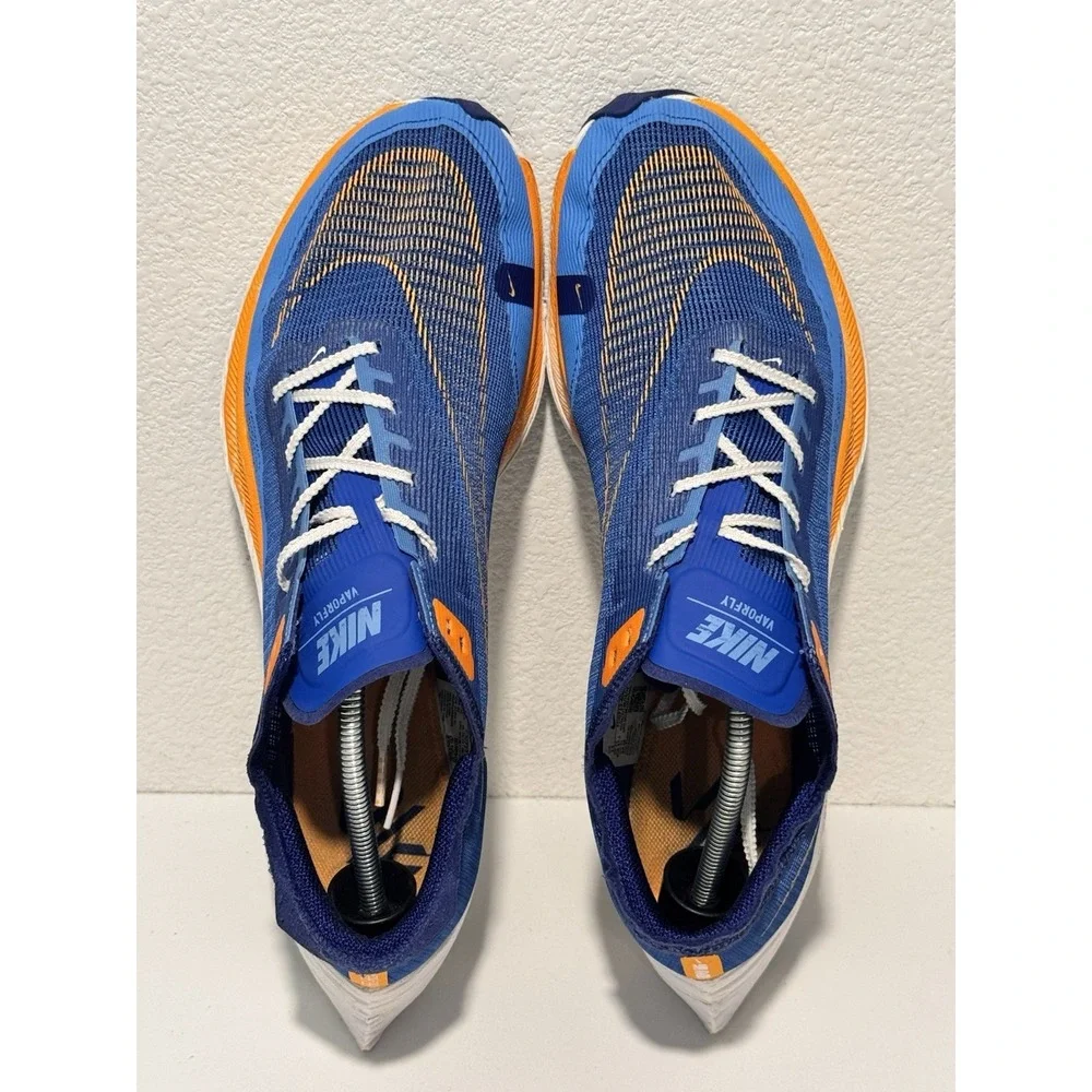 Nike Mens ZoomX Vaporfly Next % 2 Running Shoe Sz 13 Blue Sneaker FD0713-400